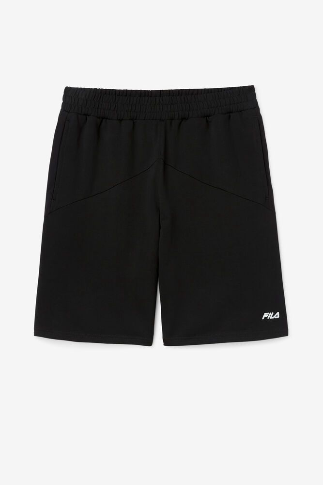 Fila Shorts Mens Black - Atif - Philippines 8134295-MH